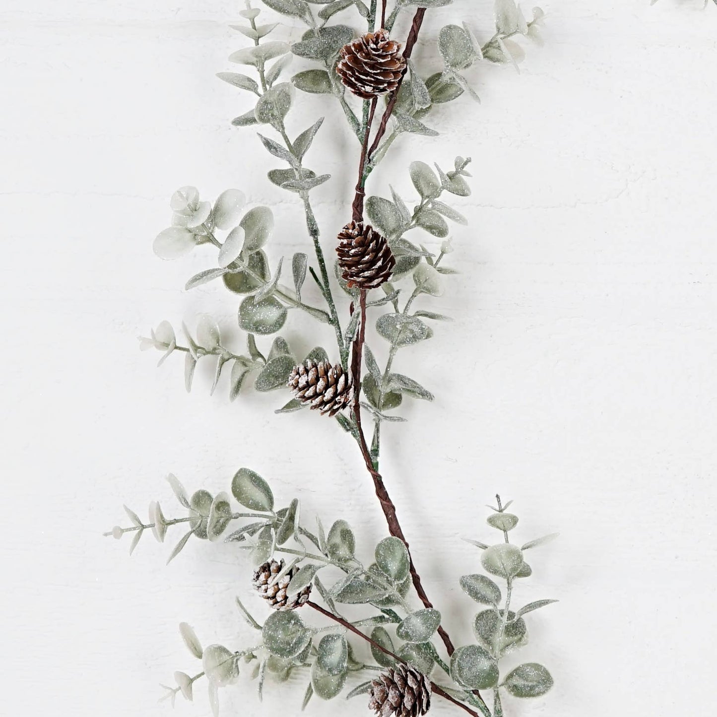Impressive Enterprises, Inc. 5ft Garland-Sage eucalyptus w/ birchcones