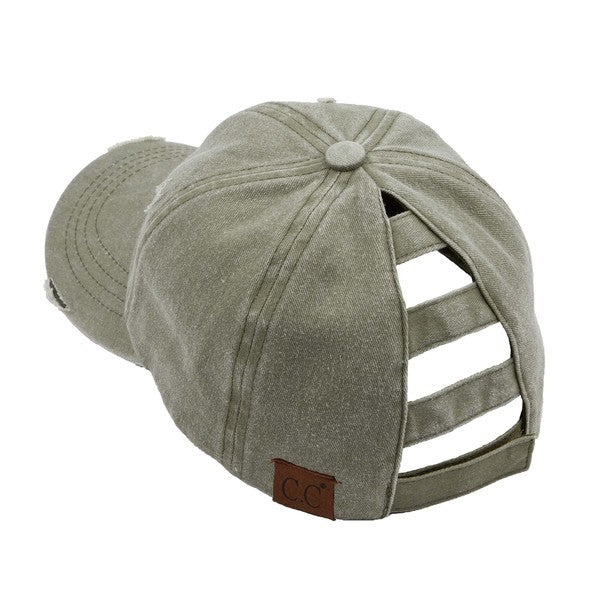 ONLINE ONLY! CC Three Level Pony Hat