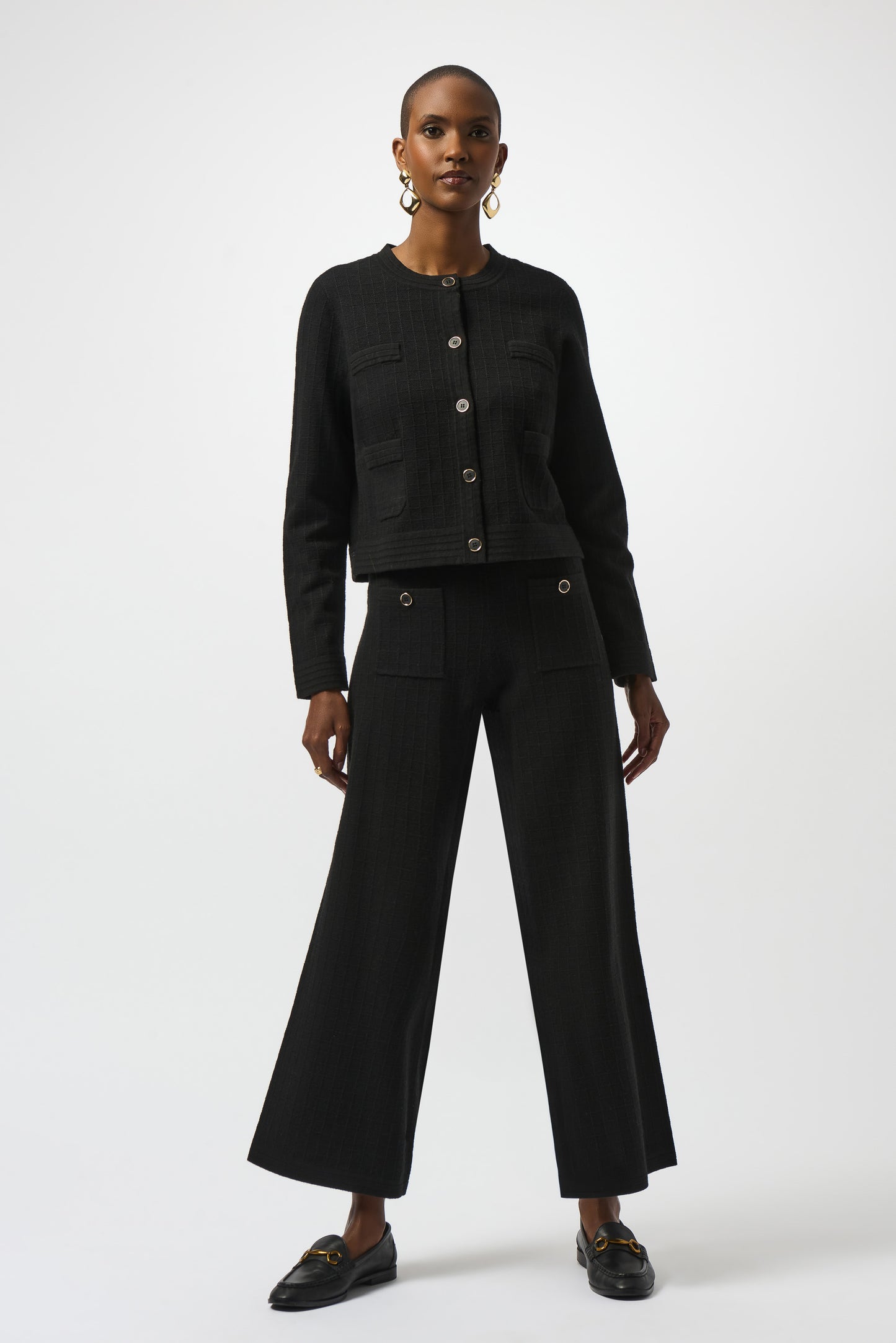 Joseph Ribkoff Sweater Knit Straight Leg Pant