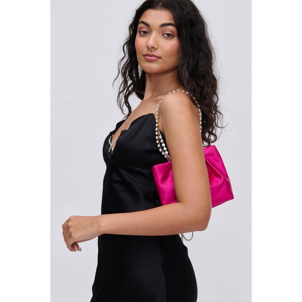Urban Expressions - Marceline Evening Bag: Fuchsia