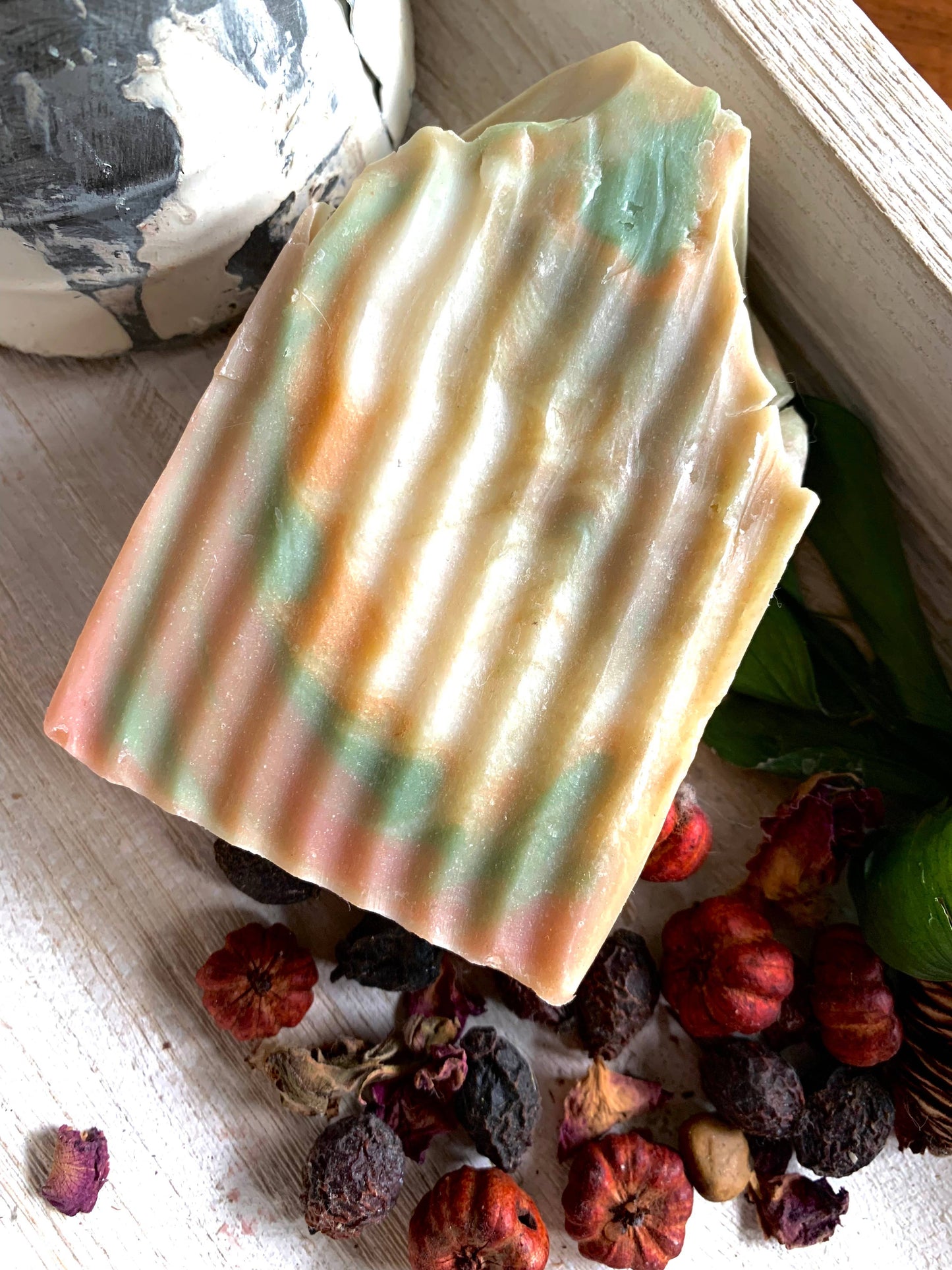 Burlap Soap Co - Fallen Leaves Spiced Apple + Clove + Berry Goats Milk Soap