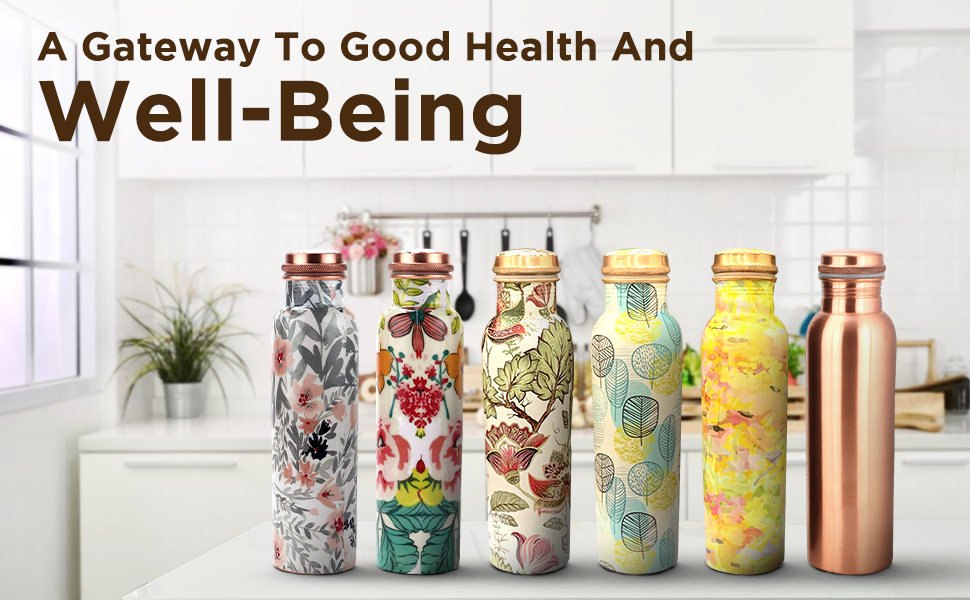 Perilla Home - Eden Colourfull Copper Bottle (1L)