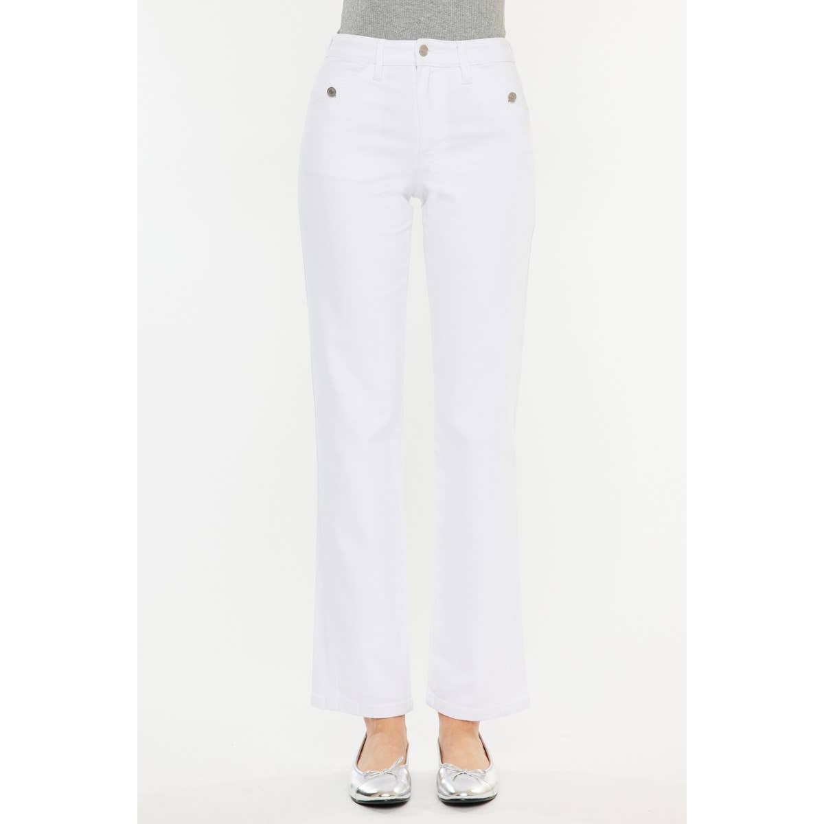 Kan Can USA White Denim Jeans