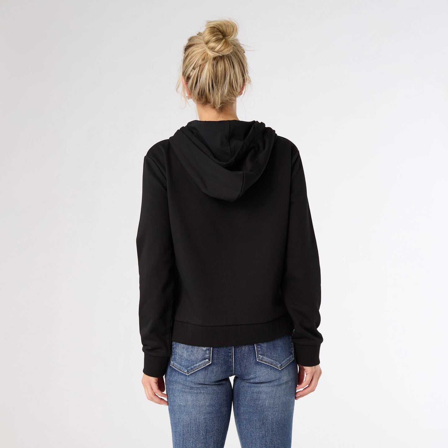 COCO + CARMEN - Merry & Bright Hooded Sweatshirt - Christmas: Black