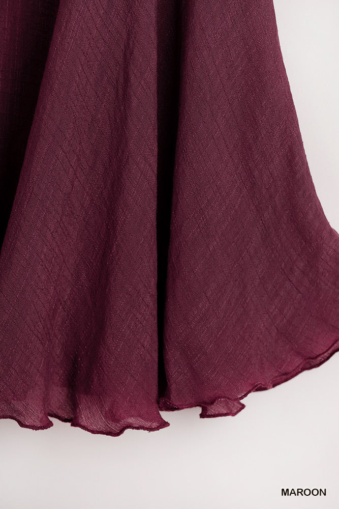 Umgee Maroon Spaghetti Strap Cami