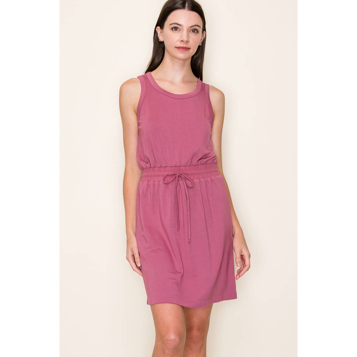 marsala cocktail dress Here She Comes Ruched Dress- Marsala