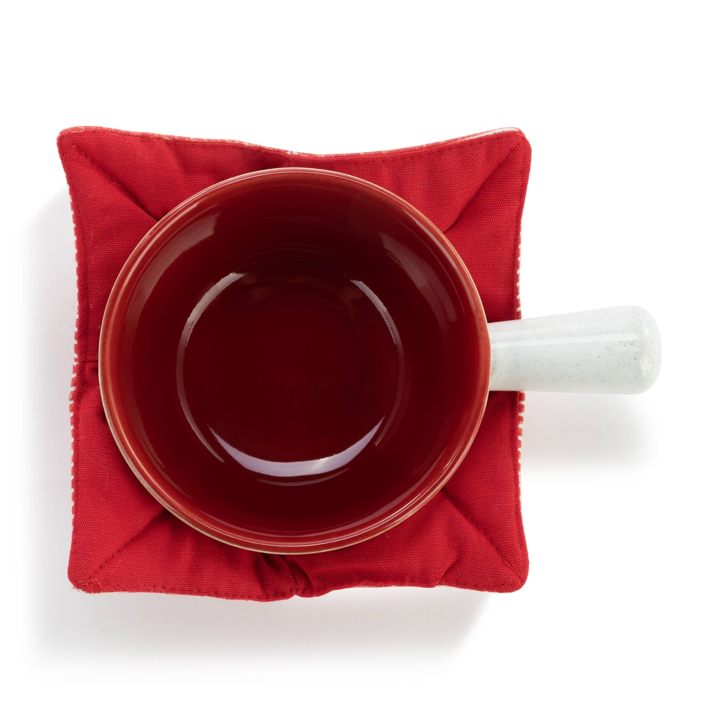 DEMDACO - Santa Soup Crock and Bowl Cozy