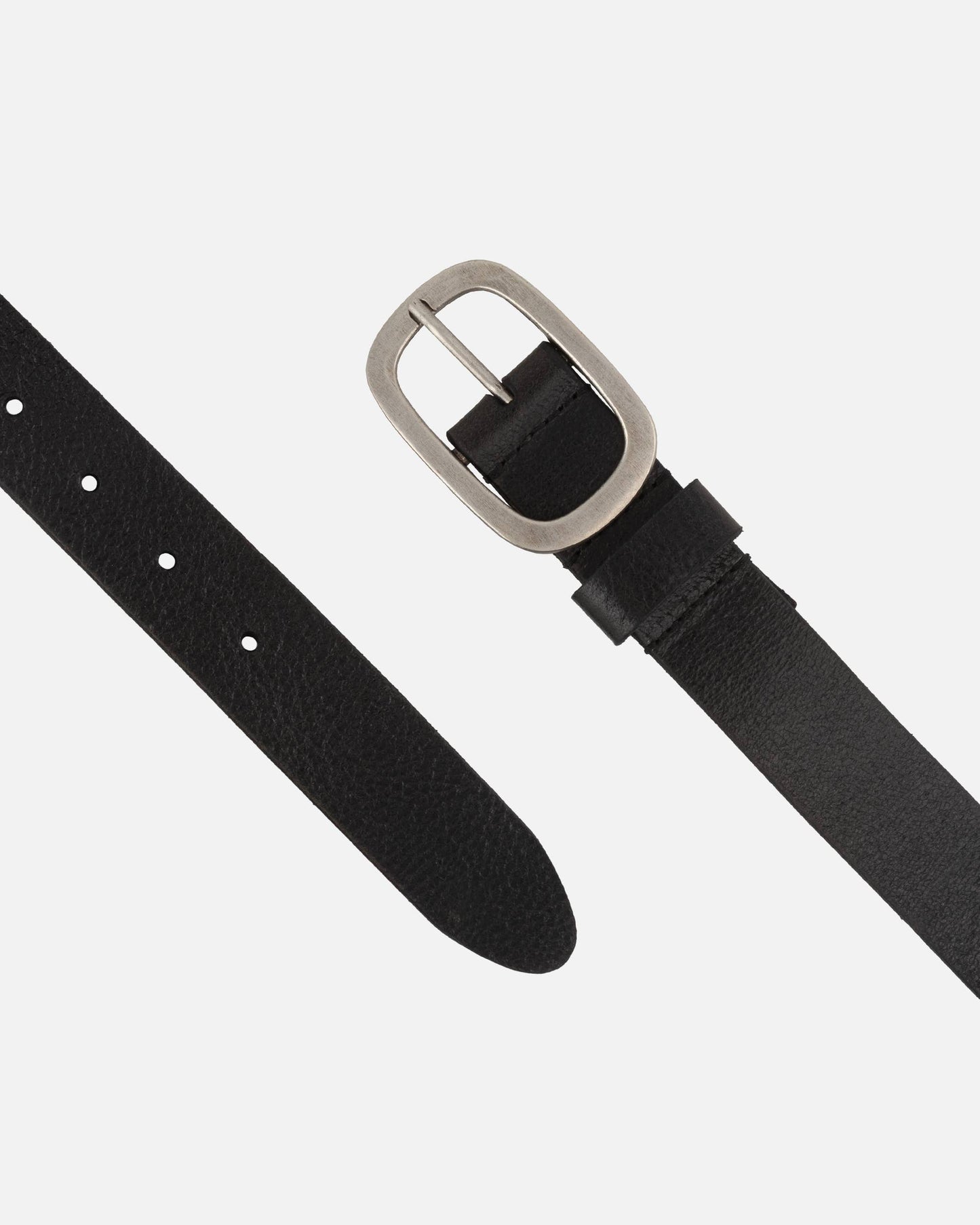 Amsterdam Heritage Leather Belts, Classic Leather Belt with Antique Buckle: Light Brown