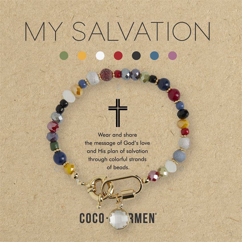 COCO + CARMEN - My Salvation Padlock Bracelet: Silver