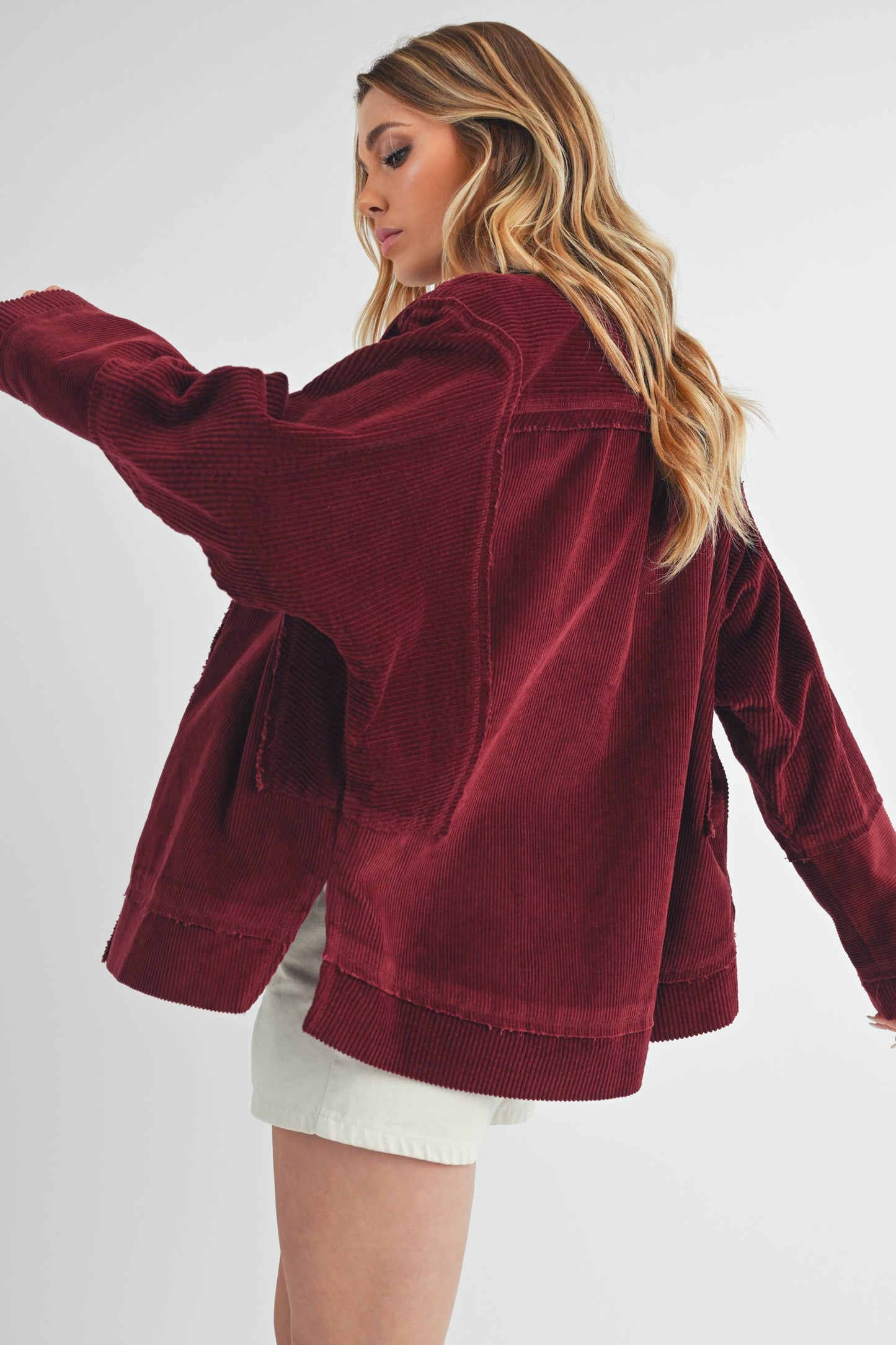 AEMI + CO - Daphne Jacket in Woodrose Only
