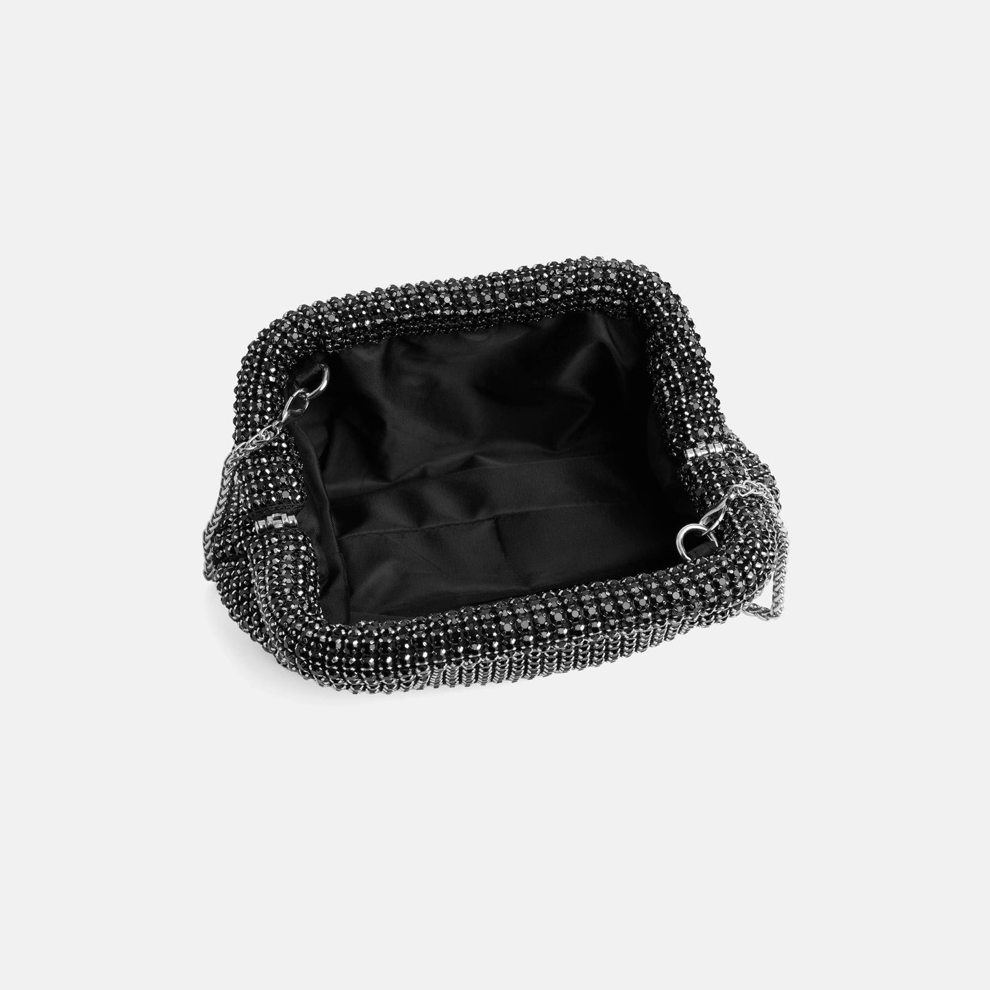 COCO + CARMEN - Elizabeth Sequin Clutch - Christmas: Black