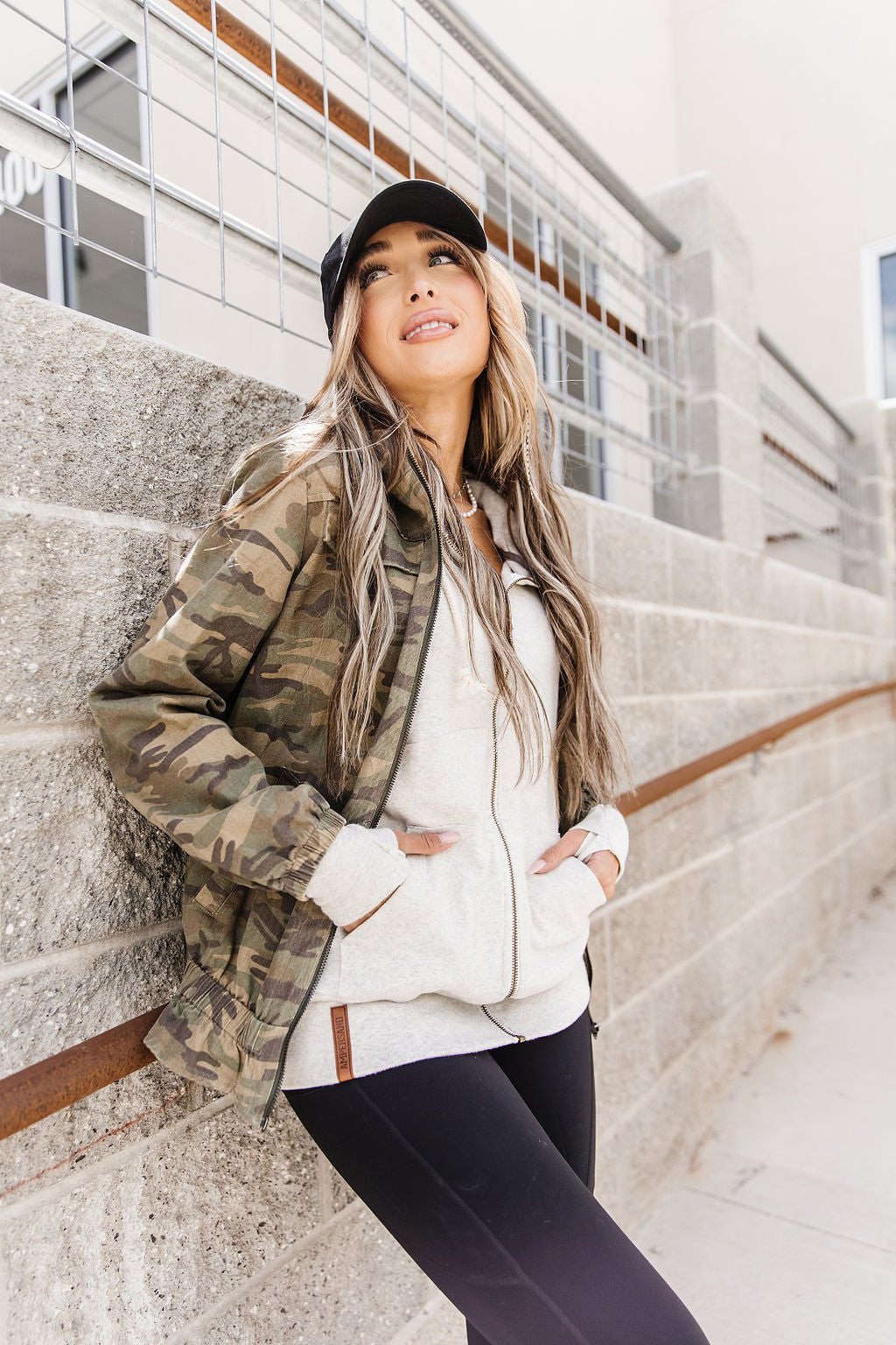 ONLINE ONLY! Ampersand Avenue Camo Jacket