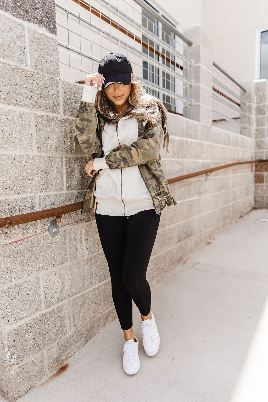 ONLINE ONLY! Ampersand Avenue Camo Jacket