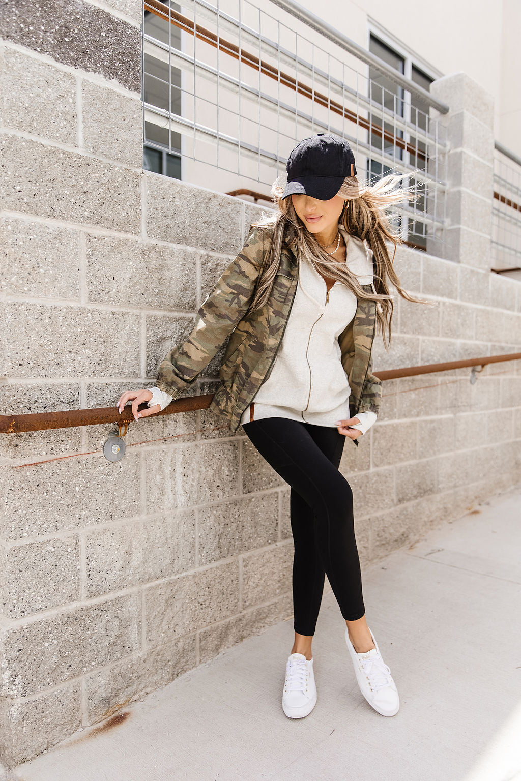 ONLINE ONLY! Ampersand Avenue Camo Jacket