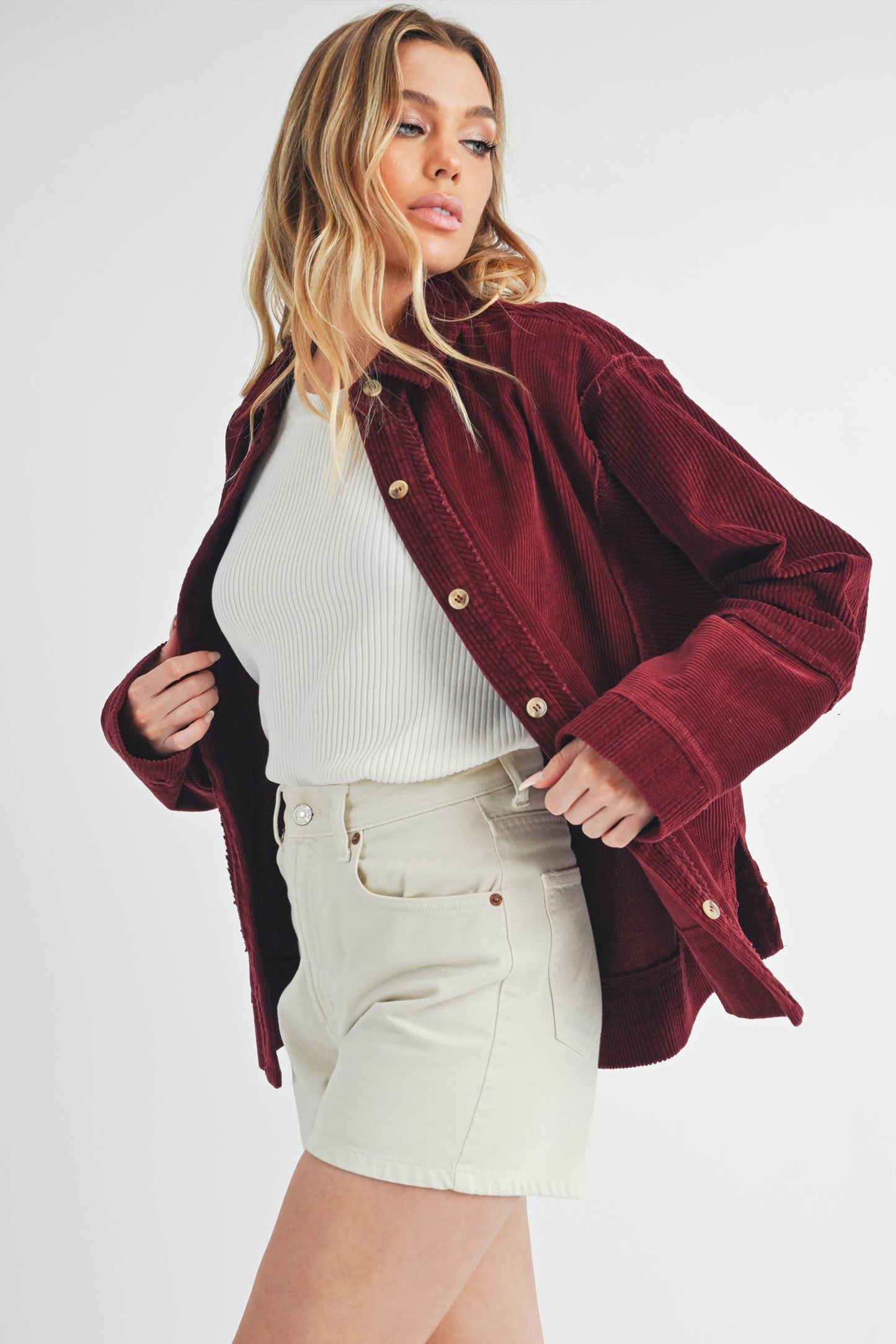 AEMI + CO - Daphne Jacket in Woodrose Only