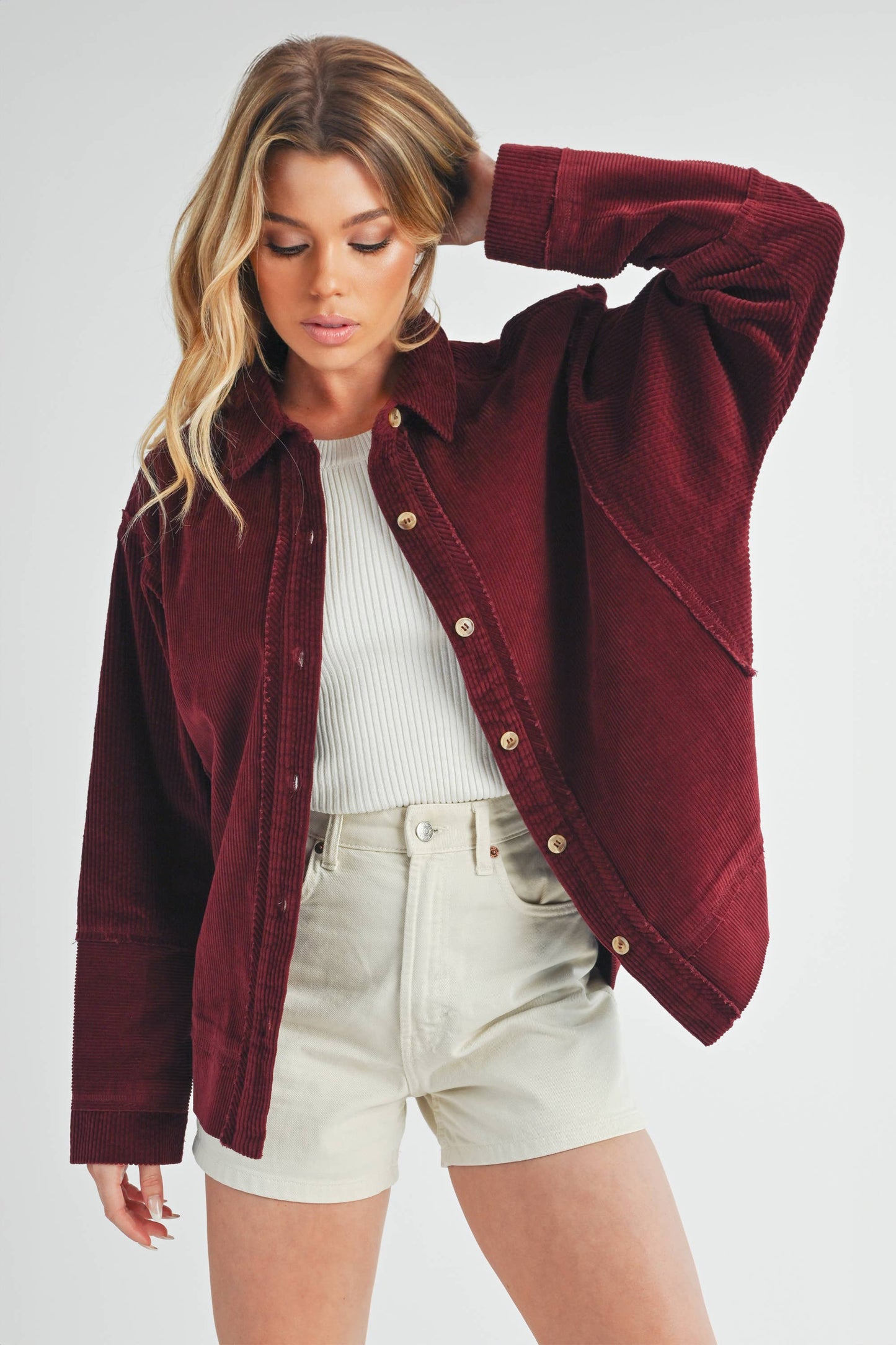 AEMI + CO - Daphne Jacket in Woodrose Only