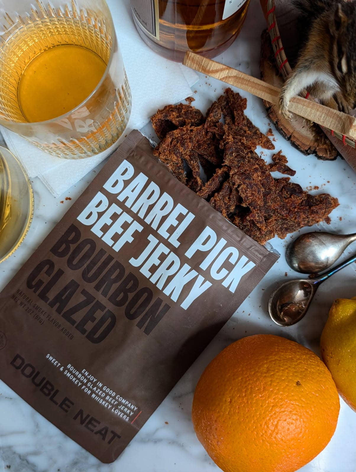 Double Neat - Bourbon Glazed Beef Jerky