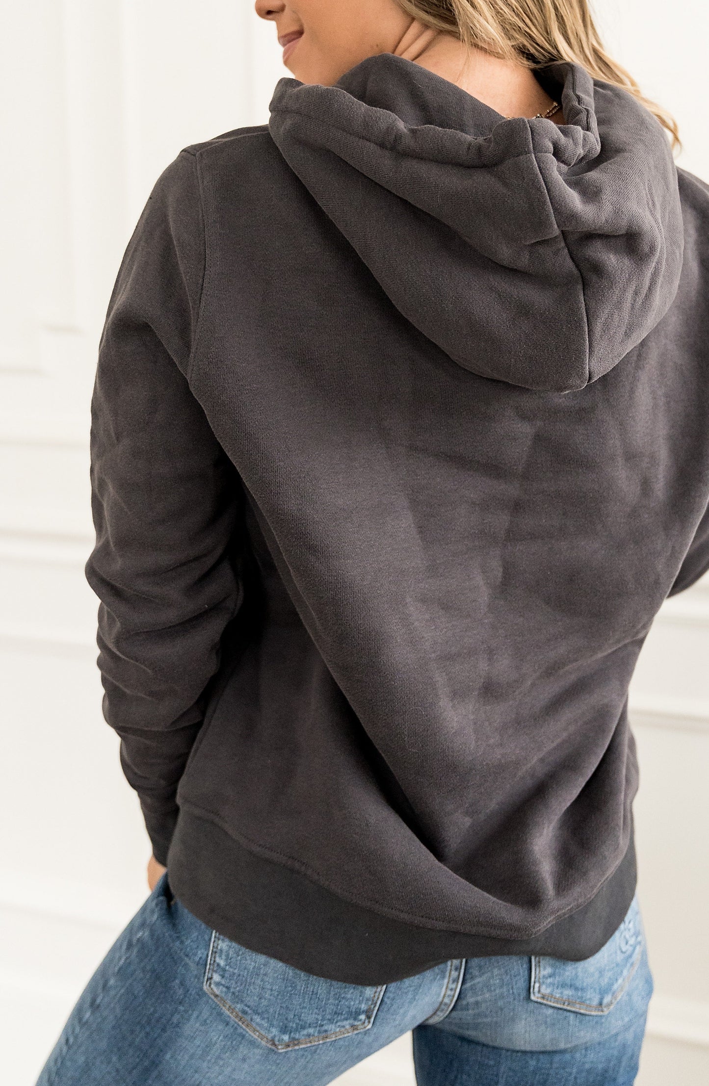 ONLINE ONLY! Staple Hoodie- Charcoal