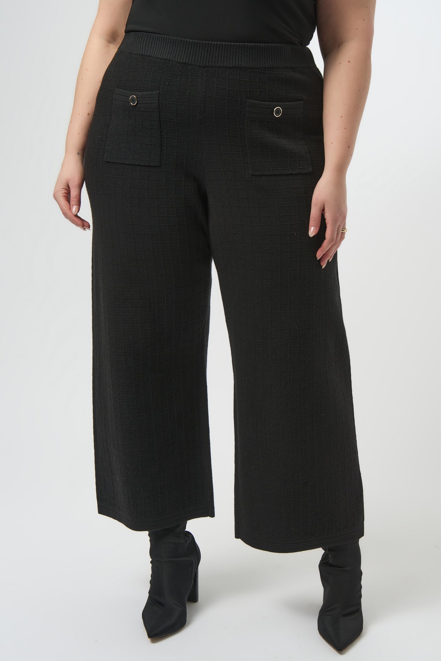 Joseph Ribkoff Sweater Knit Straight Leg Pant