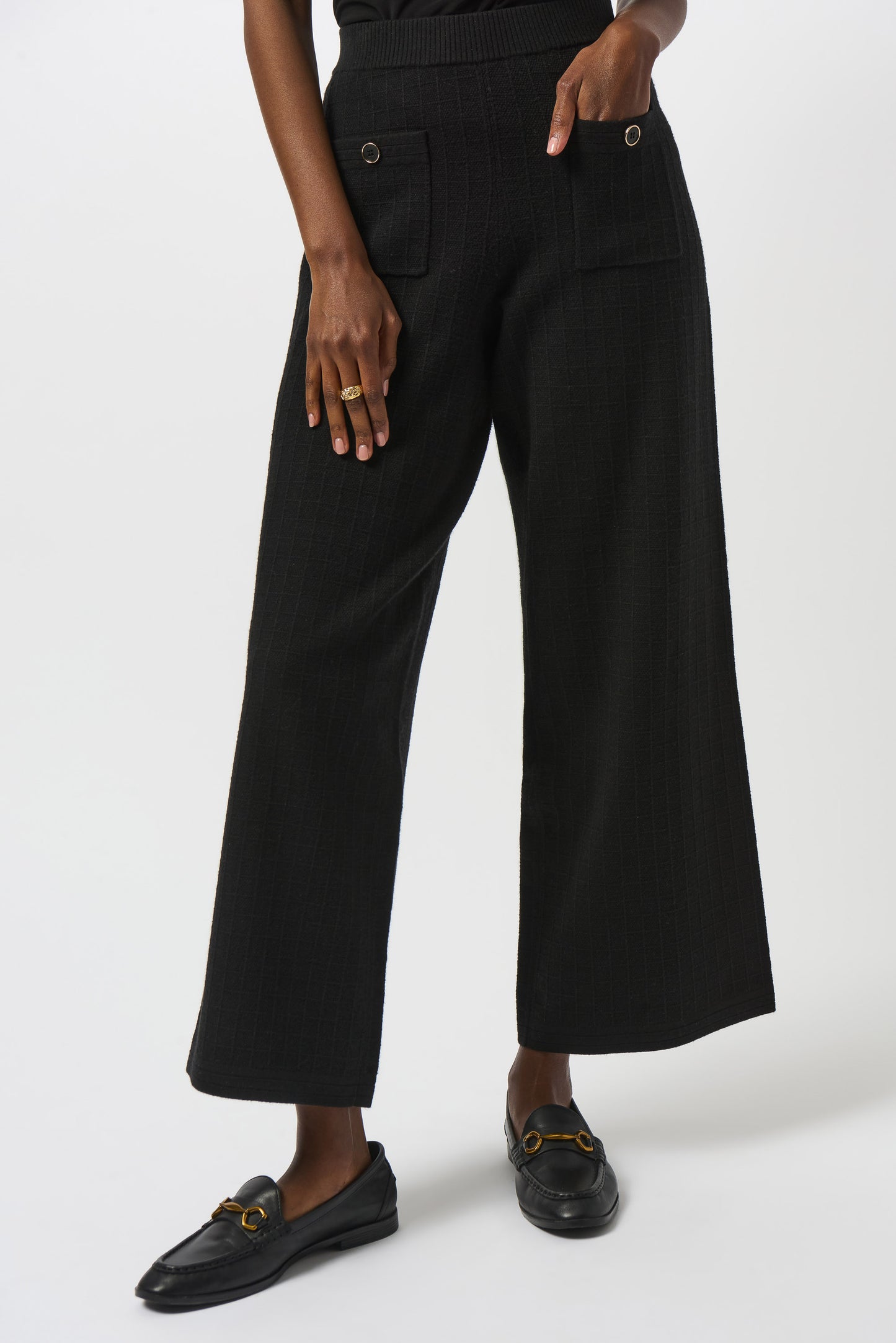 Joseph Ribkoff Sweater Knit Straight Leg Pant