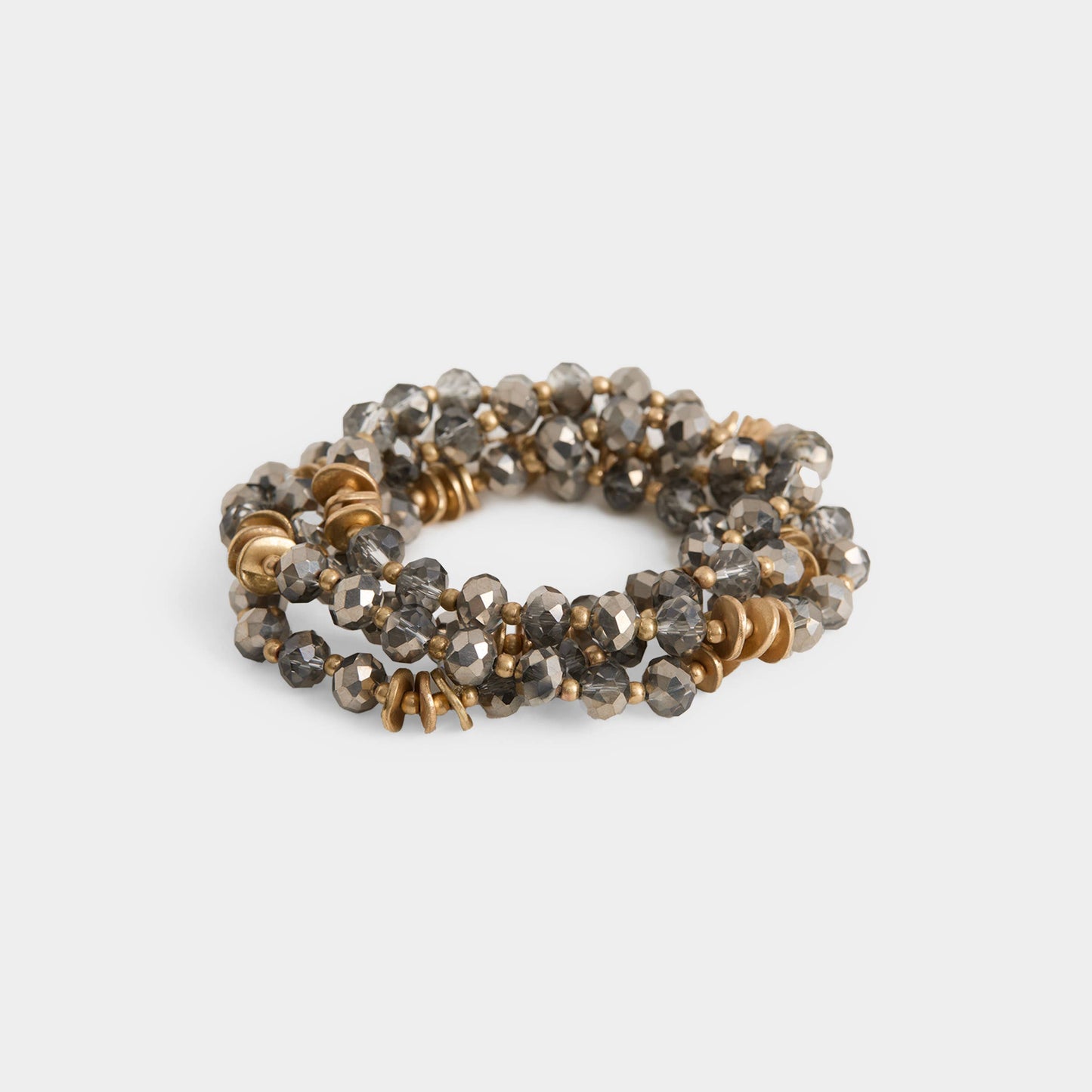 COCO + CARMEN - Mildred Bracelet: Silver / Stretch