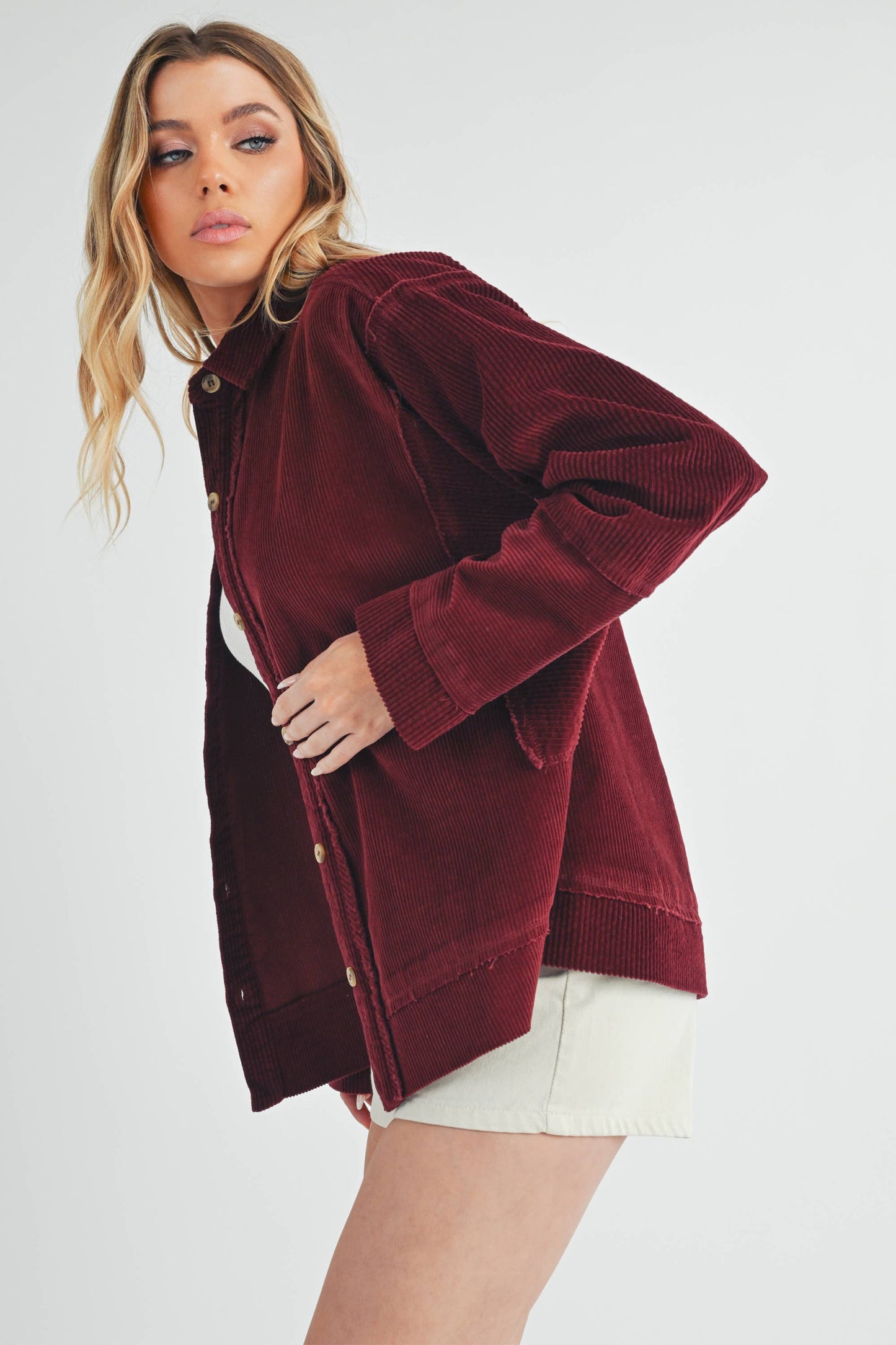 AEMI + CO - Daphne Jacket in Woodrose Only