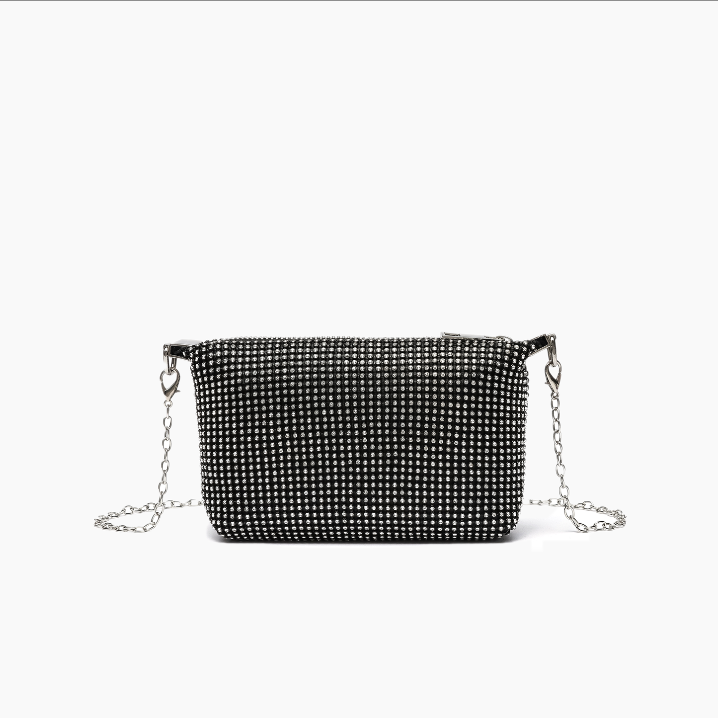 Like Dreams - Remy Rhinestone Multi Crossbody Clutch: Pink