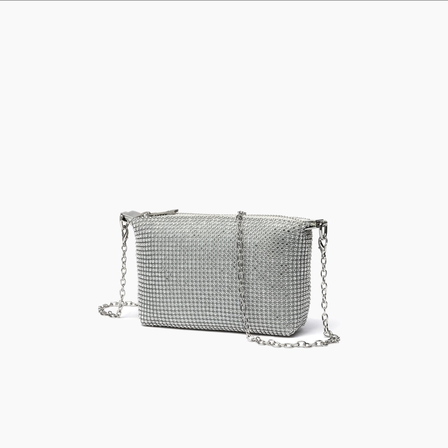 Like Dreams - Remy Rhinestone Multi Crossbody Clutch: Pink