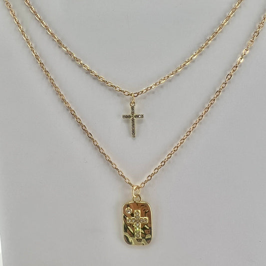 Lauren Michael - Gold Tier Necklace