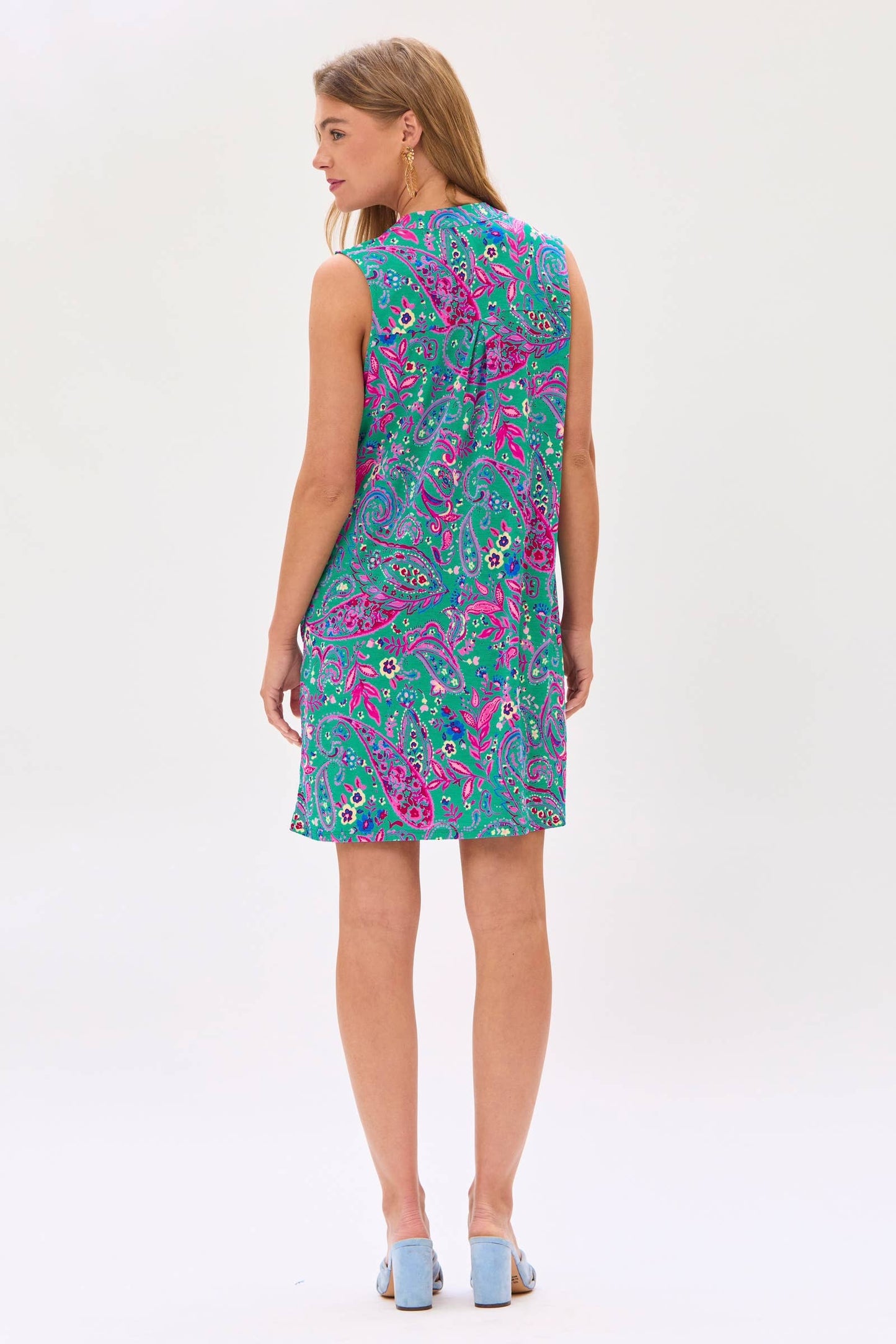 Dear Scarlett - Effortless Tank Dress: Emerald