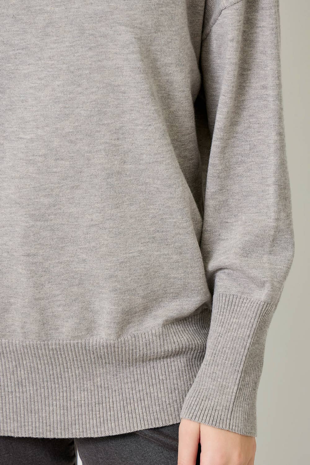 Mystree - Off Shoulder Sweater Top In Ivory