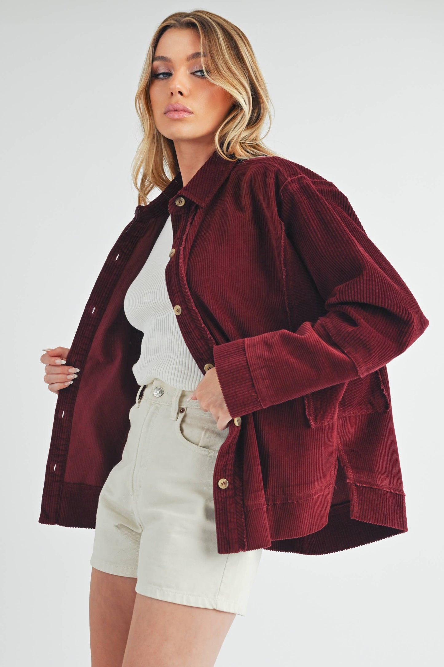 AEMI + CO - Daphne Jacket in Woodrose Only