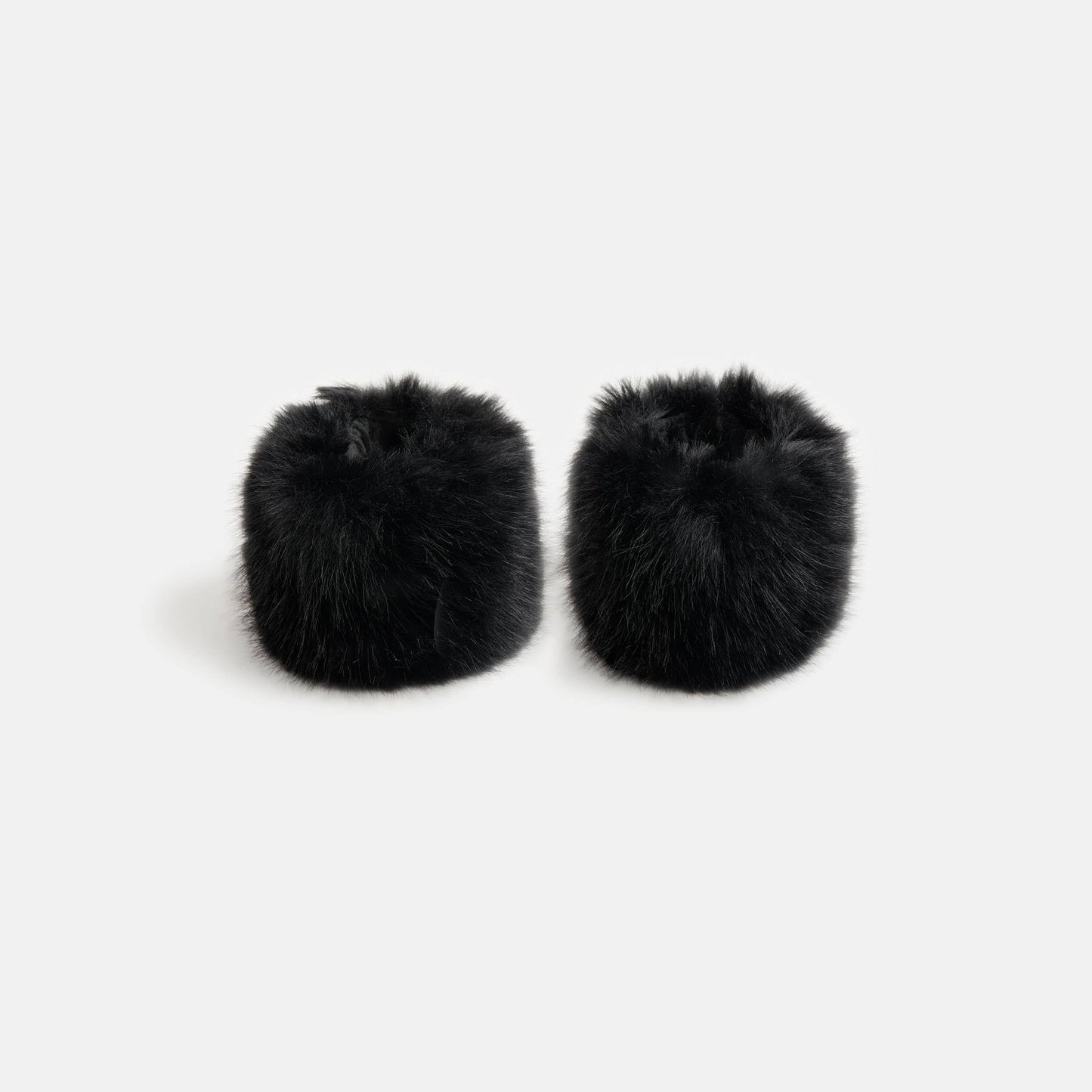 COCO + CARMEN - Faux Fur Cuffs: Black