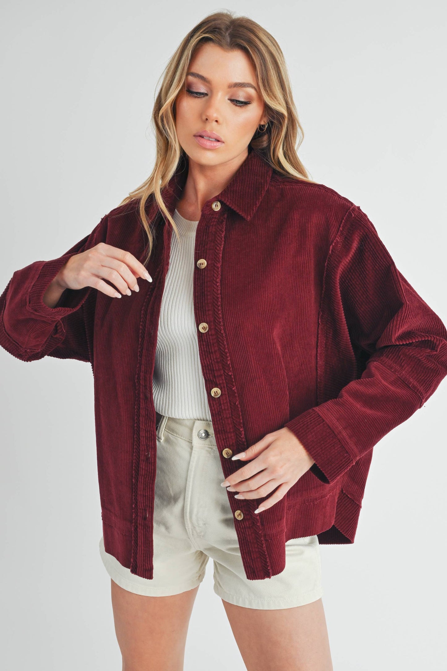AEMI + CO - Daphne Jacket in Woodrose Only