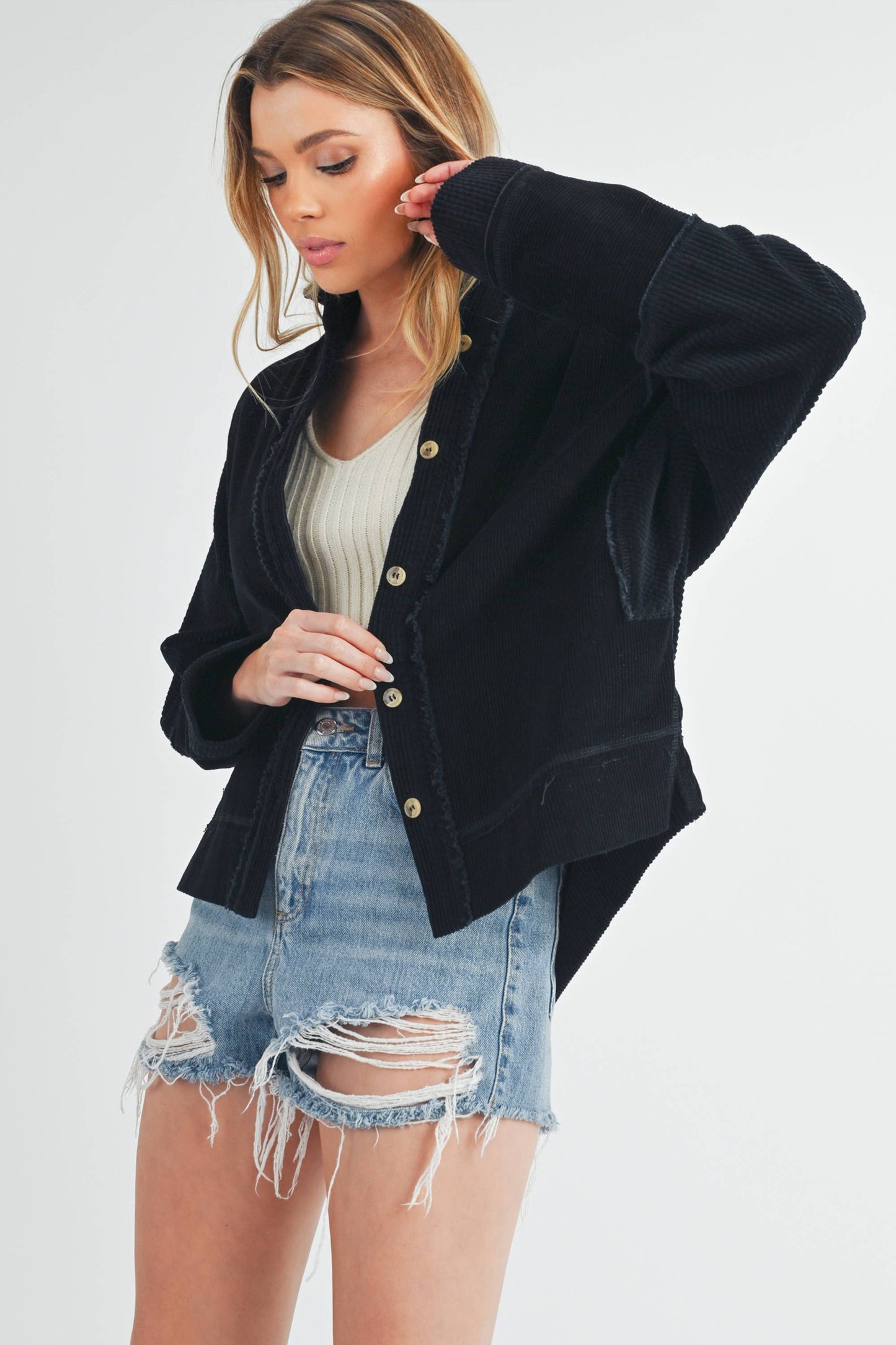 AEMI + CO - Daphne Jacket in Woodrose Only