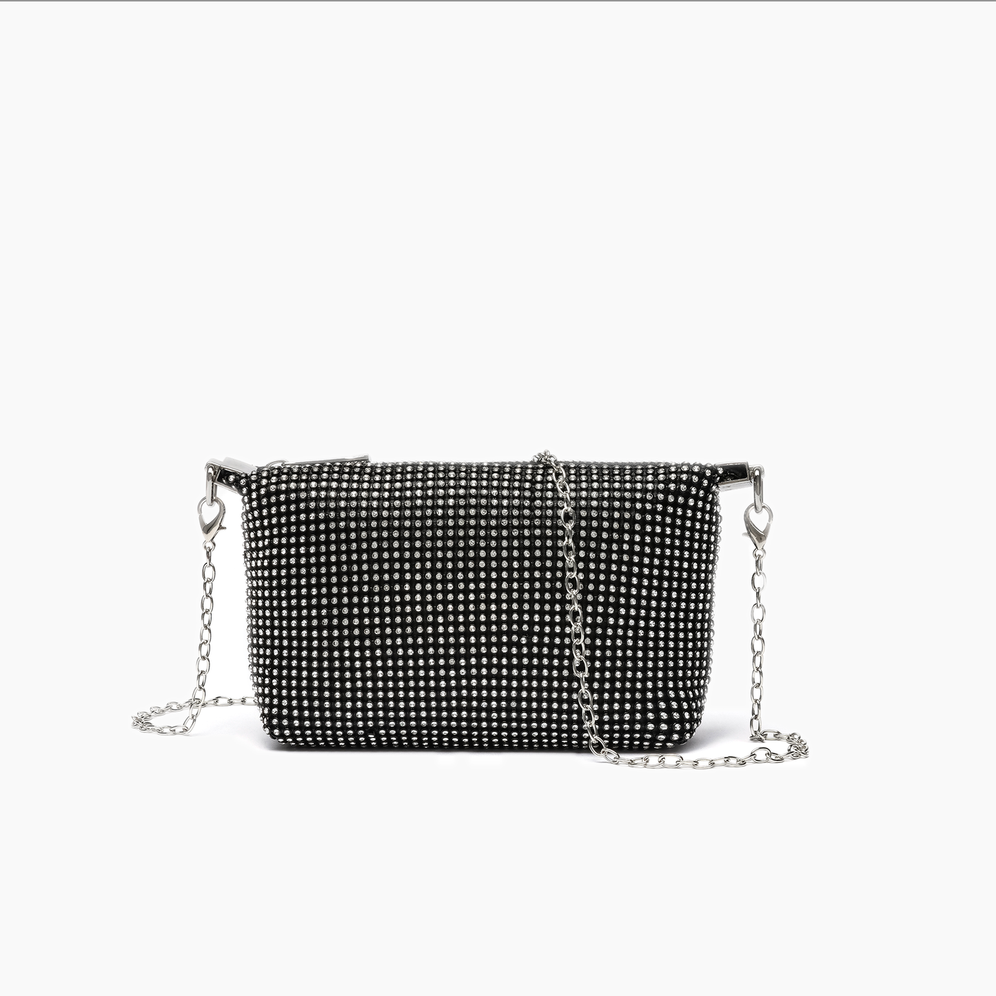 Like Dreams - Remy Rhinestone Multi Crossbody Clutch: Pink