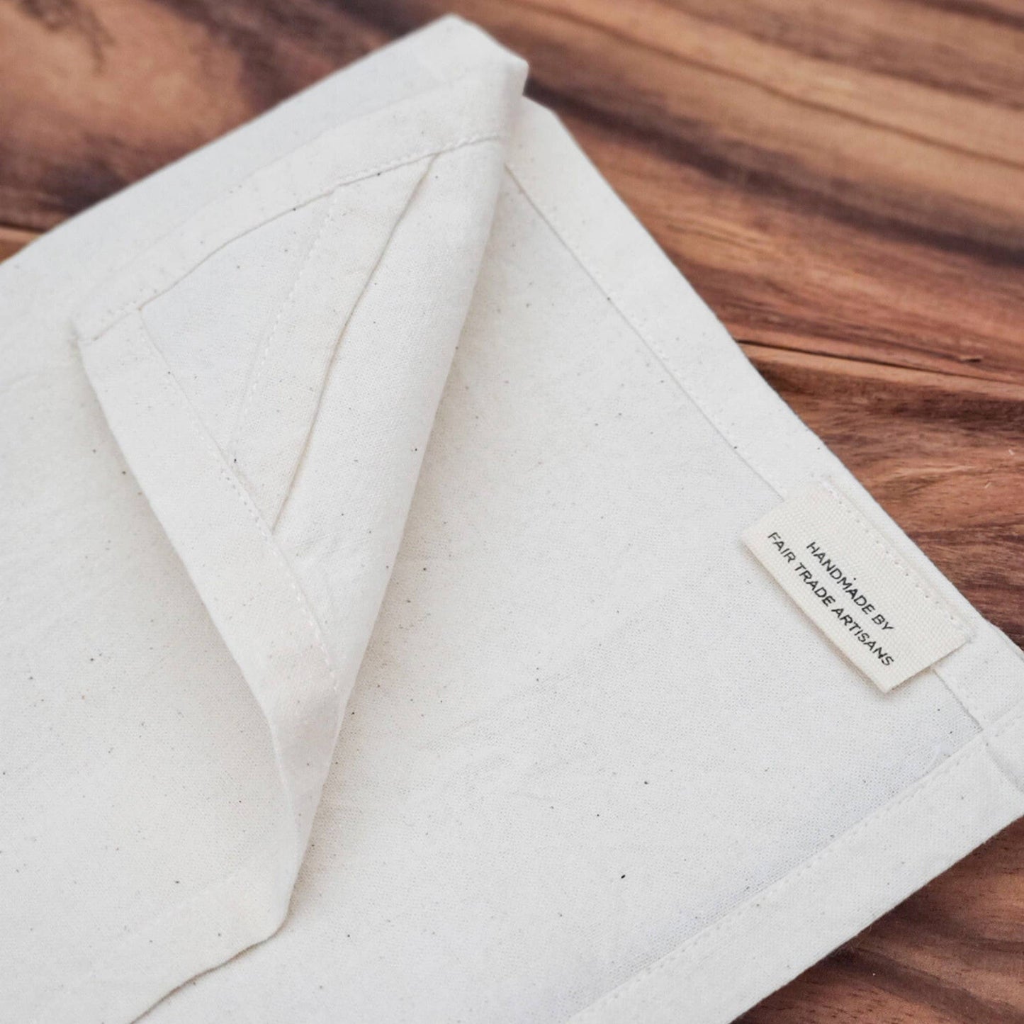 KORISSA - Handmade Cotton Tea Towel - Festive Christmas Tree