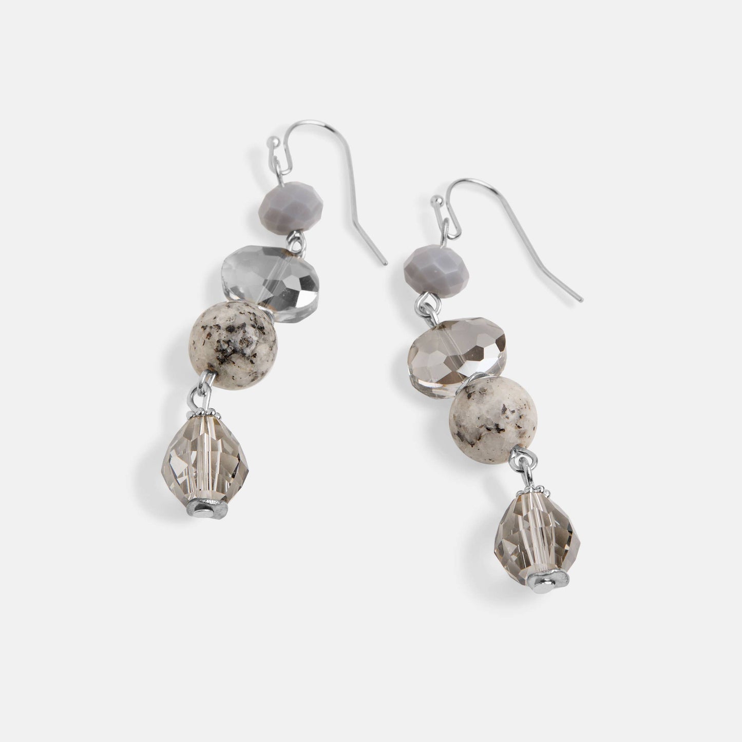 COCO + CARMEN - Audrey Earring: Grey