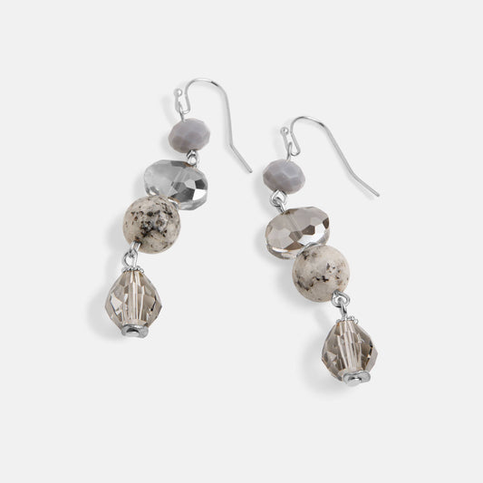 COCO + CARMEN - Audrey Earring: Grey