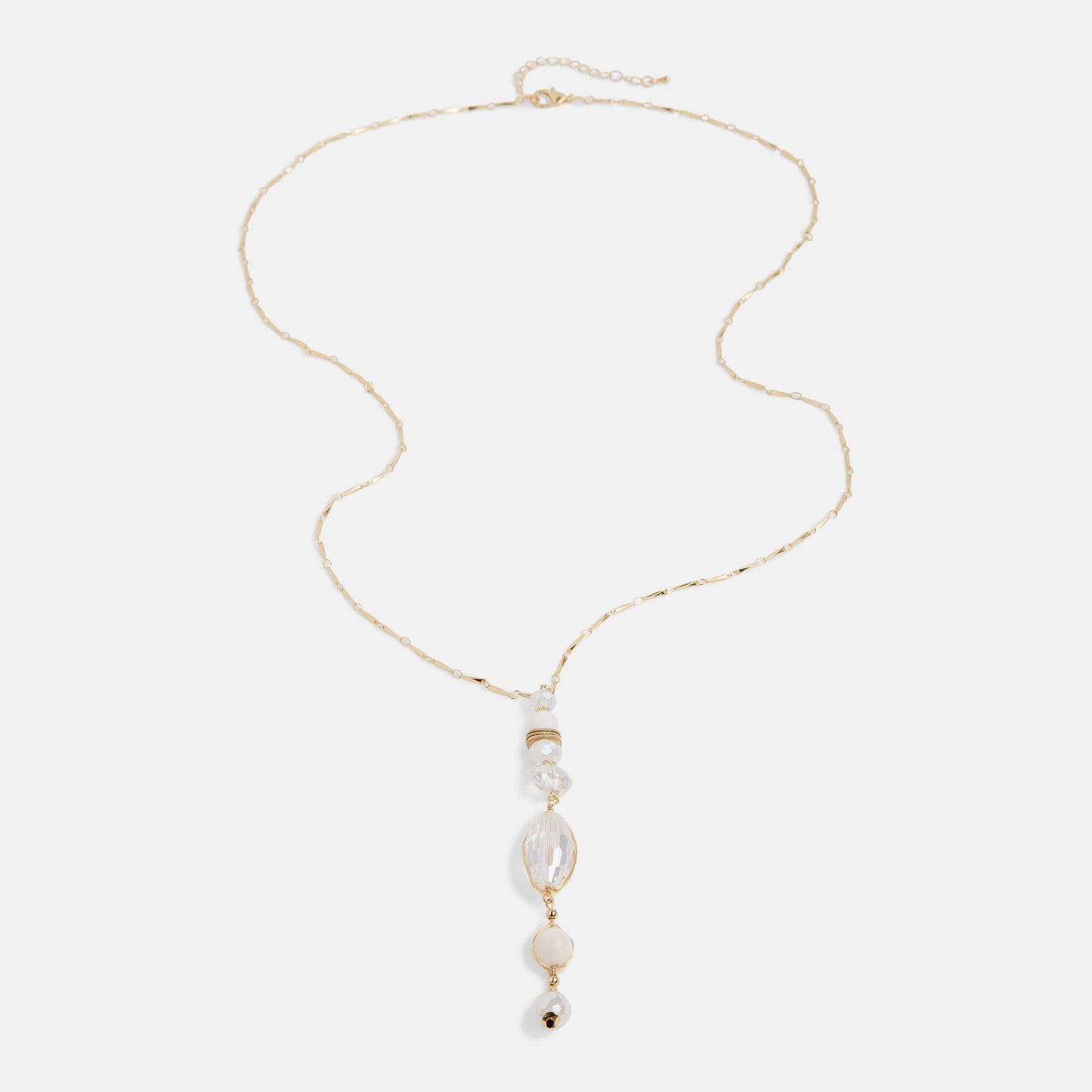 COCO + CARMEN - Audrey Necklace: Grey