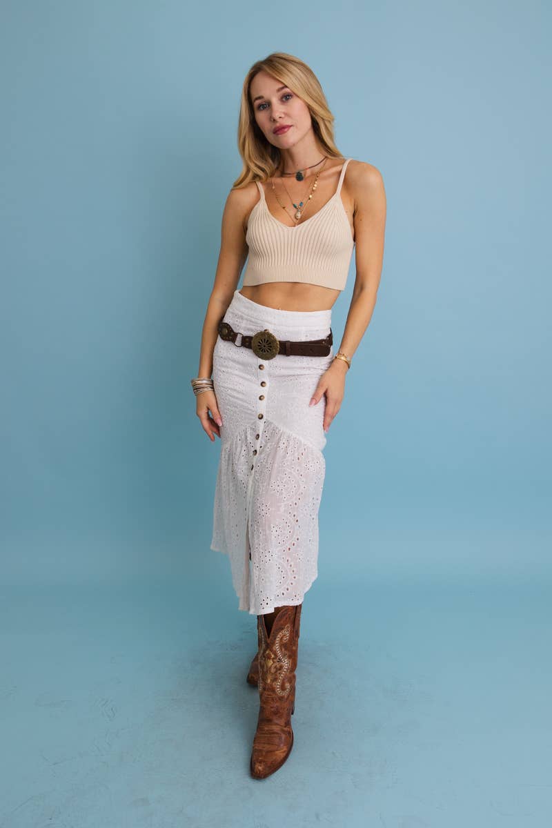 Leto Accessories - Western Concho Medallion Belt with Antiqued Metal Accents: Black