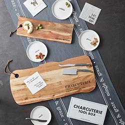 Face To Face Charcuterie Board - Nibbles & Bites