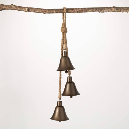 Sullivans Home Decor - BRONZE CHRISTMAS BELL SWAG