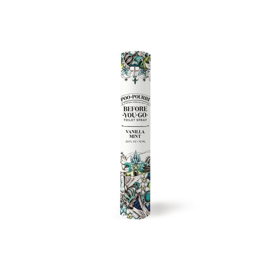 ~Pourri - Poo~Pourri Vanilla Mint Travel Size 10mL: Vanilla + Mint + Citrus