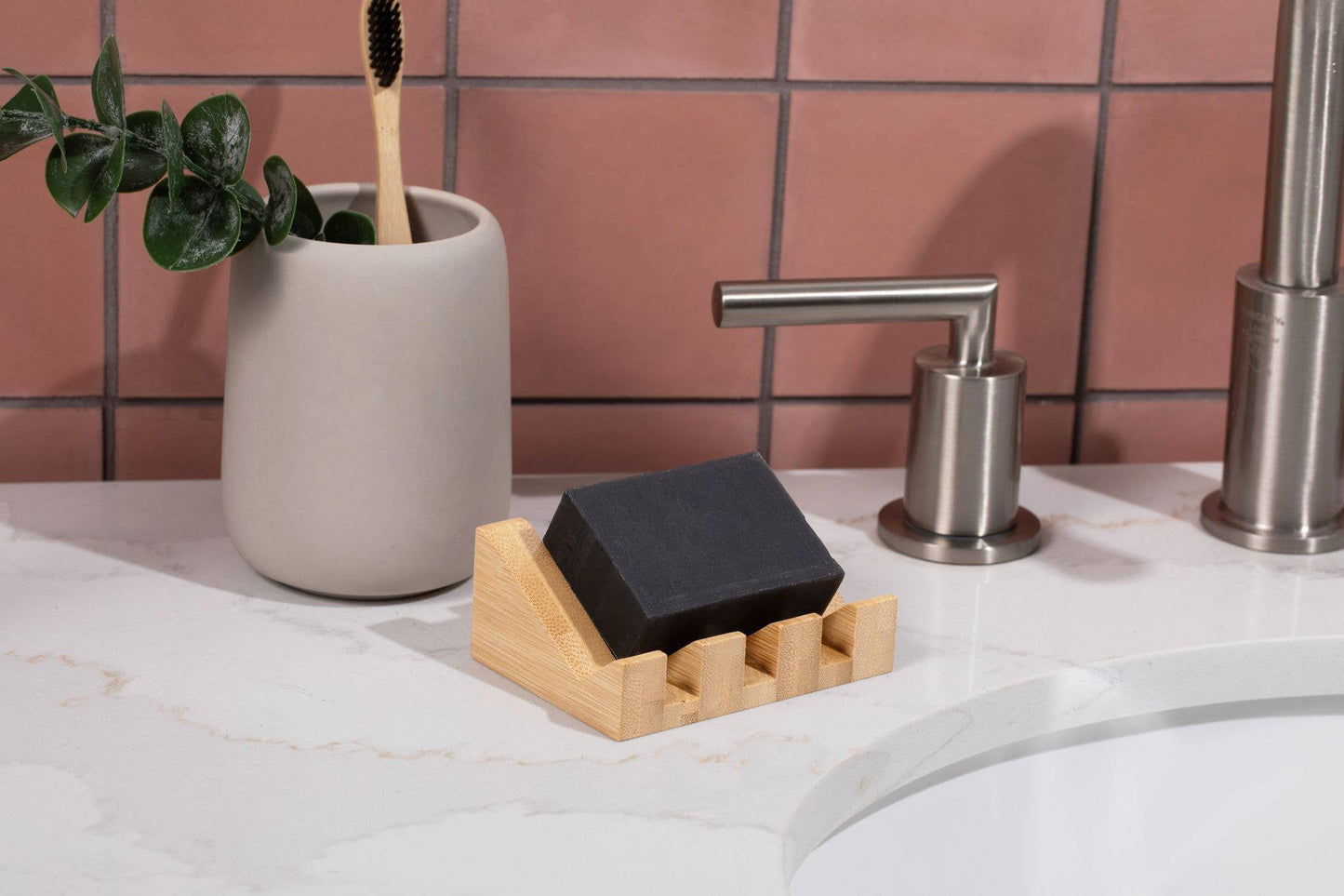 Bamboo Switch - Bamboo Soap Lift | Mountain | Soap Dish Bestseller