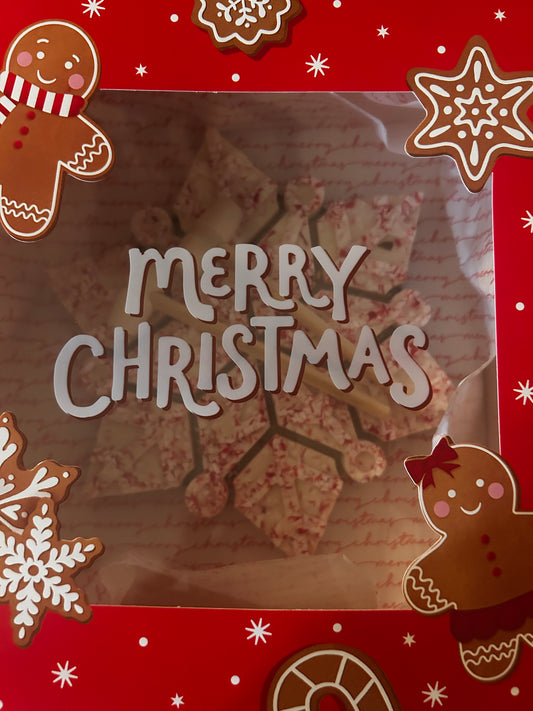 Peppermint Bark Snowflake Smasher
