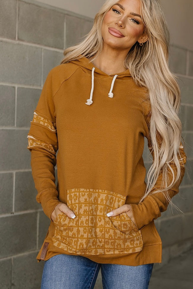 ONLINE ONLY! Sideslit Hoodie - Made For You- Maple