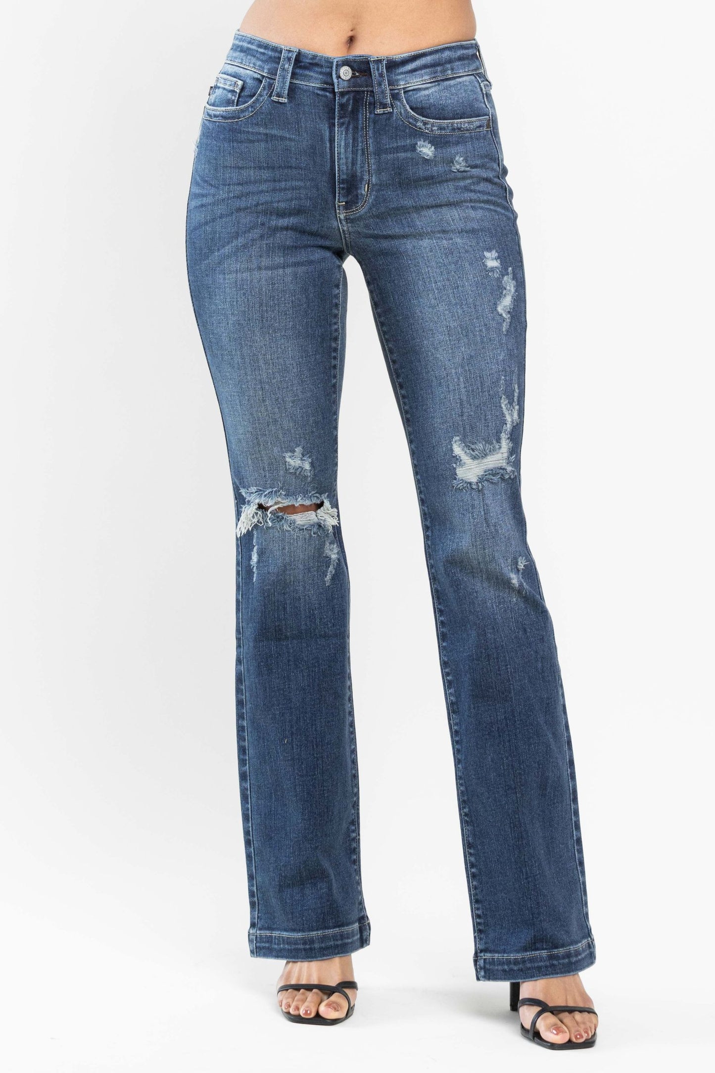 Judy Blue - Mid Rise - Bootcut Denim Jean