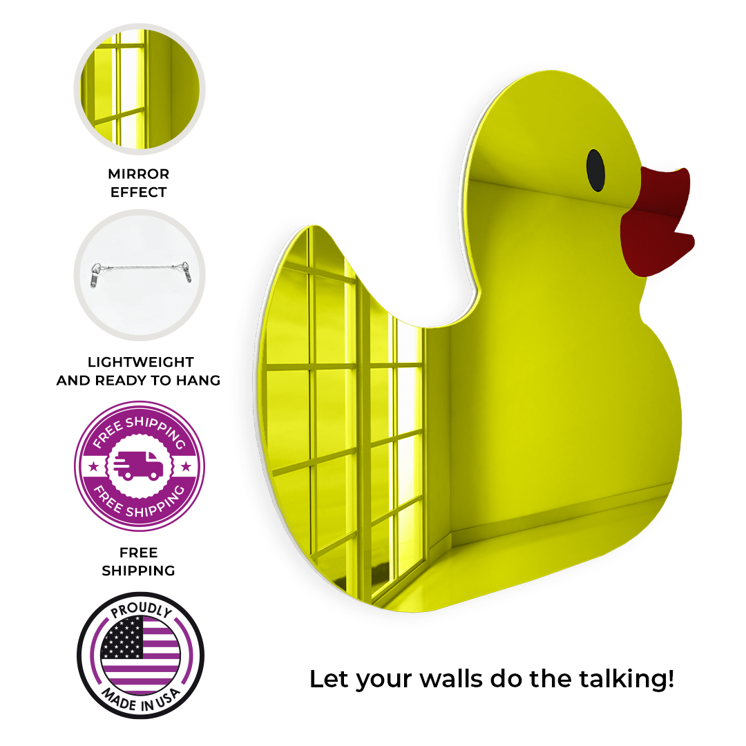 Rubber Ducky Mirror