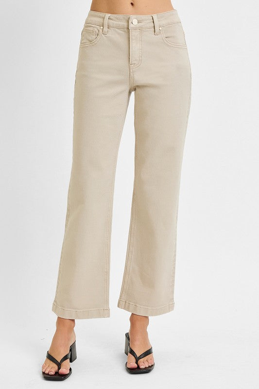 Risen Jean In Almond